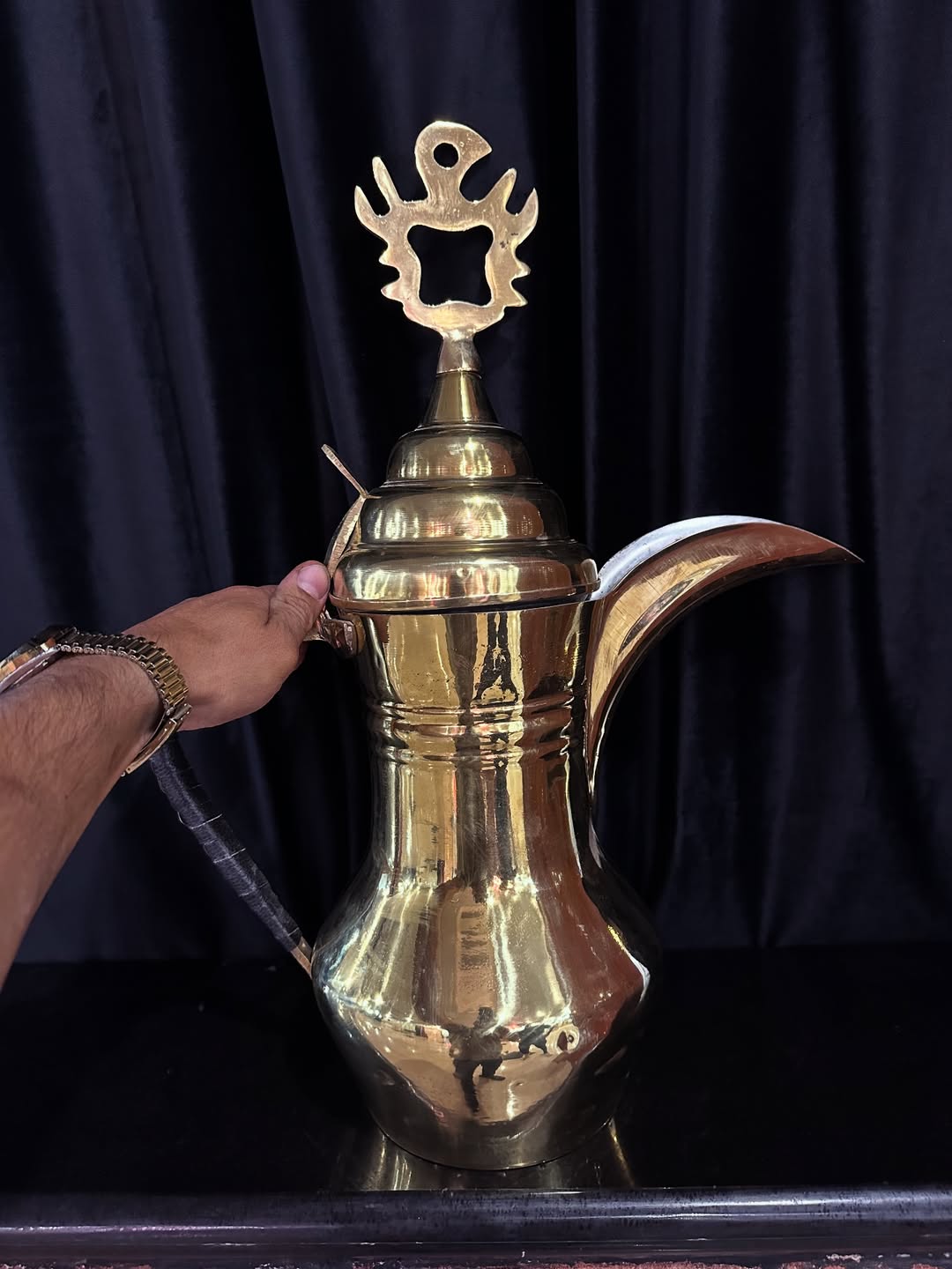 قهوه جوش بزرگ گمگم ارتفاع ۵۰ سانت